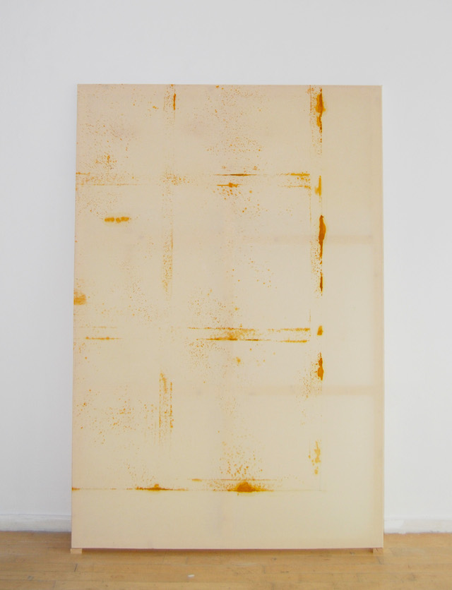 Untitled, 2012, oil on molino 195x130 cm